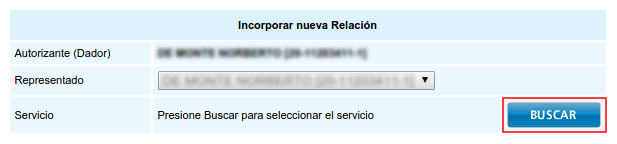 Buscar relación